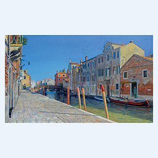 Fondamenta Riformati | Venedig | 2009 | 100 x 150 cm | Öl/Leinwand