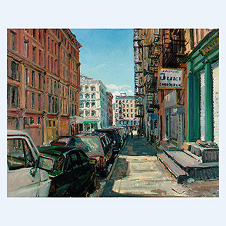 Juki, Soho | New York | 29.03.1998 | 40 x 50 cm | Öl/Malkarton