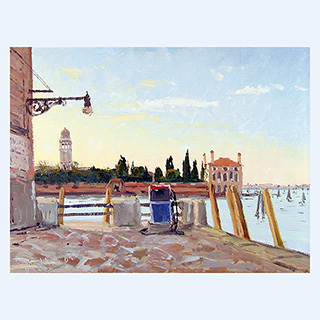 Chiesa Mad. dell Orto | Venedig | 19.03.2000 | 30 x 40 cm | Öl/Malkarton