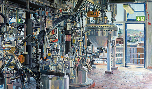 Reactor for Liquid Crystal Production | Merck, Darmstadt