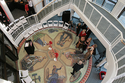Atrium Floor Mosaic