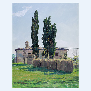 Giovanno d'Asso | Tuscany | 09/30/2002 | 16 x 12 inch | oil on cardboard