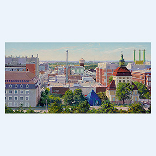 Merck | Darmstadt, Germany | 2012 | 22 x 43 inch | oil/canvas