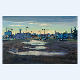 Hafencity | Hamburg | 2012 | 26 x 39 inch | oil/canvas