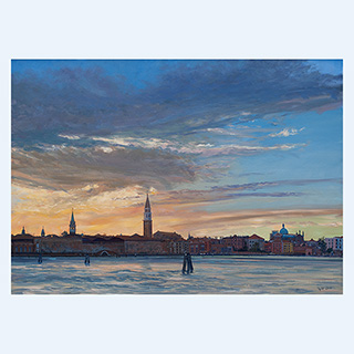 Fondamente Nove | Venice | 2015 | 30 x 41 inch | oil/canvas