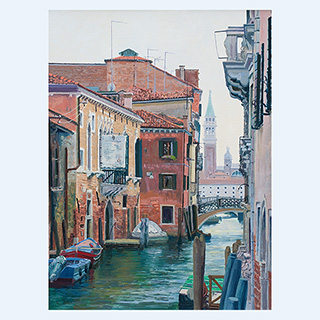 Rio de la Pleta | Venice | 2015 | 31 x 24 inch | oil/canvas