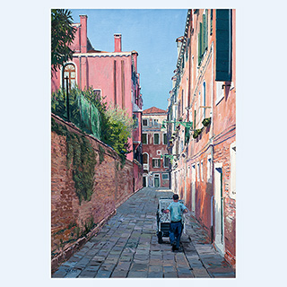 Calle Venier | Venice | 2015 | 31 x 22 inch | oil/canvas