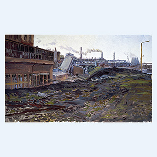 August-Bebel Mill, on-site painting |  |  | 12 x 20 inch | 