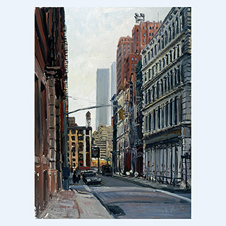 Grand St. | New York | 28.05.1996 | 60 x 45 cm | Öl/Malkarton