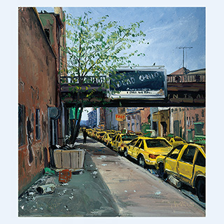 Dead Child | New York | 26.05.1996 | 45 x 40 cm | Öl/Malkarton