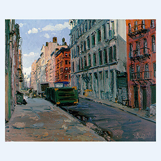 Crosby Street | New York | 04/02/1998 | 16 x 20 inch | oil on cardboard