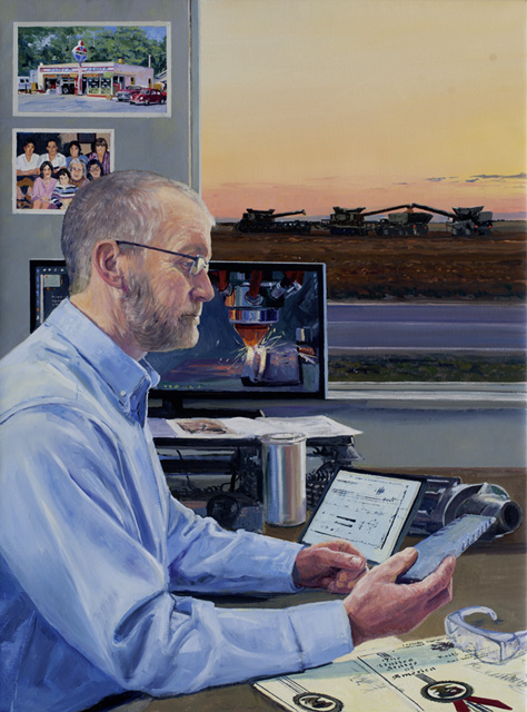 2023 | Keith Johnson | MSOE, Milwaukee USA | 100 x 75cm | Öl/Leinwand