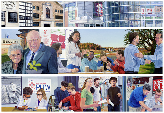 2024 | Pat & Bob Kern | Milwaukee, USA | 120 x 180cm | Öl/Leinwand